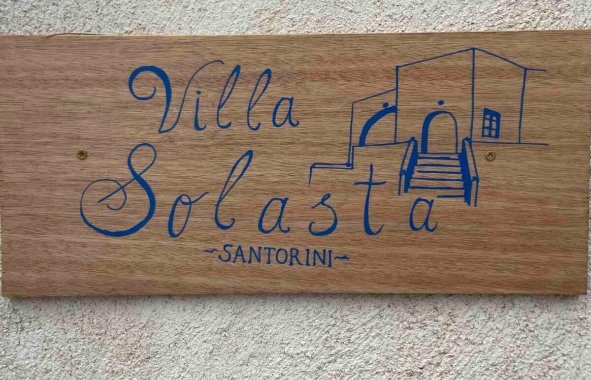 Villa Solasta #1 With Jacuzzi In Santorini Akrotírion Exterior foto